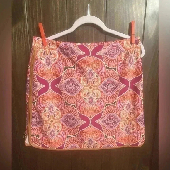 EP Pro Pink Paisley Golf Skort. Size:8 - Picture 5 of 9